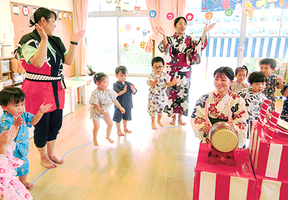すみれ保育園行事夏祭り
