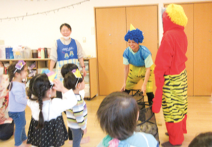 すみれ保育園行事節分
